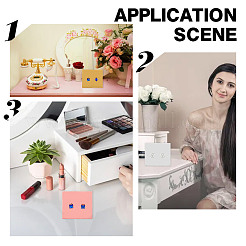 Карточка-витрина с серьгами из акрила 4 цвета ODIS-AR0001-05B