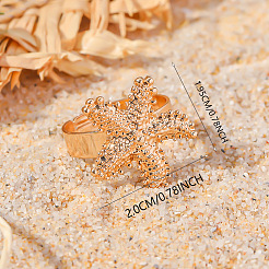 Открытые кольца-манжеты из сплава для женщин&nbsp;LT0752-1