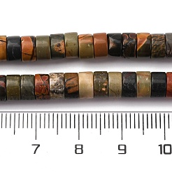 Натуральная полихромная яшма/камень Пикассо/нити бус из яшмы Пикассо G-Z006-C42