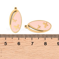304 Edelstahl-Emaille-Anhänger&nbsp;STAS-Z190-03G