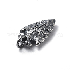 925 Sterling Silber Anhänger mit Biegeringen&nbsp;STER-R001-03S-03