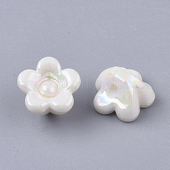 Непрозрачные акриловые бусины X-MACR-S299-012