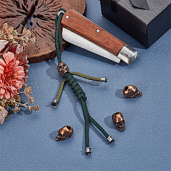 4 шт. Латунные бусины&nbsp;FIND-OC0003-75A-RC