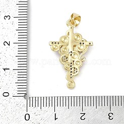 Стойки обшивки латунь микро проложить Циркон подвеску&nbsp;KK-H509-11G