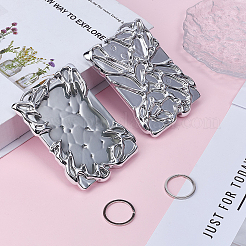 Пластиковое зеркало&nbsp;HJEW-WH0673-18