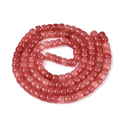 Colliers de perles de verre teintées à effet ombré&nbsp;GLAA-Q106-05B-A08
