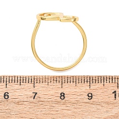 Fingerringe aus Messing für Damen&nbsp;KK-CBA3D94-02G