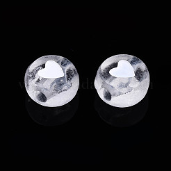 Прозрачные прозрачные акриловые бусины TACR-T008-03