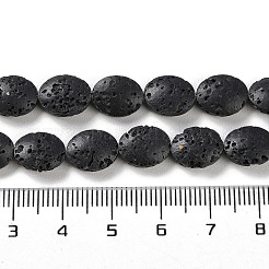 Natürliche Lavagestein gefärbte Perlenstränge&nbsp;G-H311-01-09