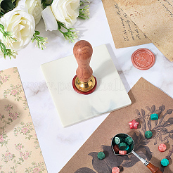 Фарфоровые восковые коврики с мраморным узором&nbsp;AJEW-WH20007-82A-02