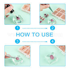 Латунные кабошоны&nbsp;MRMJ-FH0001-09RG