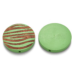 Perle di legno naturale verniciate&nbsp;WOOD-N006-06Q