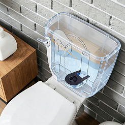 真鍮製トイレタンクレバーハンドル1個  合成ゴム製トイレタンクフラッシュボールバルブ1個付き  プラチナ·ゴールデン  242x32x50.5mm&nbsp;AJEW-GA0010-67