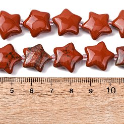 Natürliche rote Jaspis Perlen Stränge&nbsp;G-K359-E04