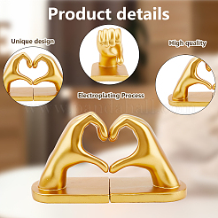 Держатель для книг из смолы&nbsp;DJEW-WH0027-03