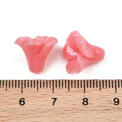 Cuentas talladas de coral sintético teñido&nbsp;GG-CBA1CDD-02A-01