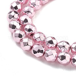 Гальванические нити из синтетических немагнитных гематитовых бусин&nbsp;G-B132-B01-01