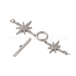 Латунные застежки-молнии из прозрачного кубического циркония&nbsp;KK-A223-36P