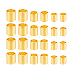 90 шт. 3 стиля s925 бусины-трубочки из стерлингового серебра&nbsp;FIND-PH0028-57G