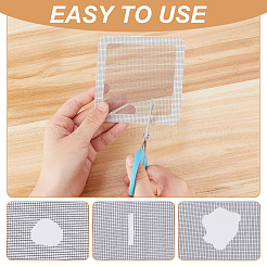 28 шт. 4 стиля самоклеящиеся заплатки для ремонта пластиковых оконных экранов&nbsp;DIY-DR0001-51