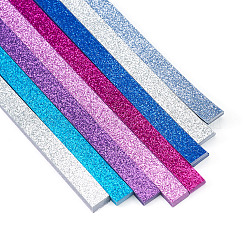 200 Stück 2 Farben Glücksstern-Origami-Papier&nbsp;DIY-TADJ0001-11