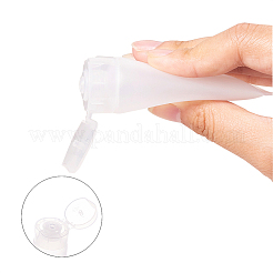 20 ml nachfüllbare Flaschen mit Flip-Top-Verschluss aus mattem PE-Kunststoff&nbsp;X1-MRMJ-WH0024-01A
