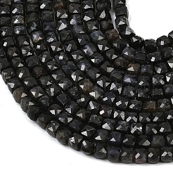 Природные иолит нитей бисера&nbsp;G-B171-A03-4x4mm