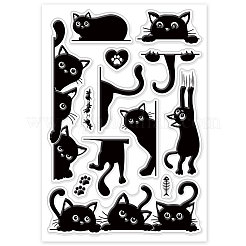 ПВХ пластиковые прозрачные штампы DIY-WH0448-0555