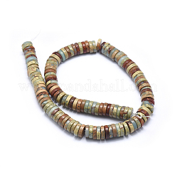 Fili di perline naturali aqua jasper&nbsp;G-I213-08-10mm