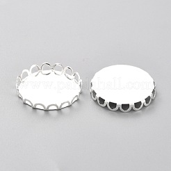 Оправы кабошонов из нержавеющей стали 304&nbsp;STAS-Y001-09C-S