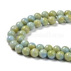 Cuentas redondas de cristal hebras&nbsp;X-GLAA-M044-01C