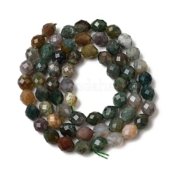 Природного индийского агата бисер нитей&nbsp;G-K376-F18-01