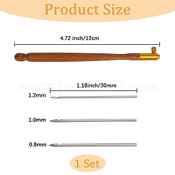 1 sac de crochets de tambour en bois&nbsp;TOOL-DJ0001-45A