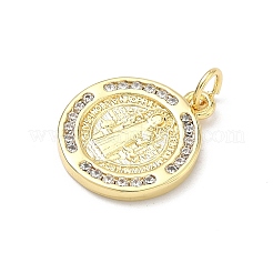 Латунные микро проложить кубического циркония подвески&nbsp;KK-P345-59B-G