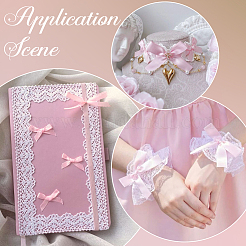 64 шт. 5 стиля полиэстеровый бант украшения аксессуары&nbsp;DIY-SP0004-75