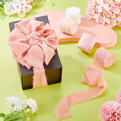 4 рулон двухцветной полиэстеровой ленты с потертостями OCOR-TA0002-87B