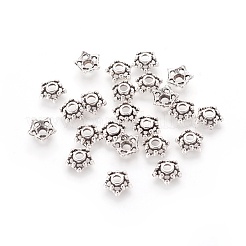 Тибетском стиле сплав шарик крышки LF0824Y