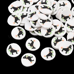 Handgemachter Ton-Cabochon&nbsp;CLAY-A007-02A
