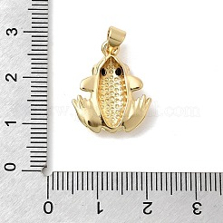 Латунные микро проложить кубического циркония подвески&nbsp;KK-H529-55A-G