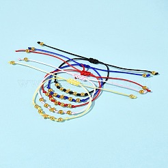 5шт браслеты из нейлоновой нити BJEW-FS00020