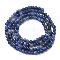 Природный содалит бисер нитей G-Z116-A13-3mm