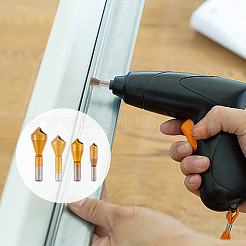 Стальные сверла с зенковкой&nbsp;TOOL-WH0125-90