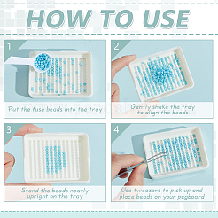 4 шт. лоток для плавких вставок из полиэтиленового пластика&nbsp;DIY-ME0002-59