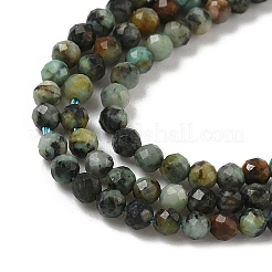 Natürlichen afrikanischen Türkis Perlen Stränge&nbsp;LS-G-F509-29-3mm