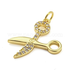 Покрытие стойки латунь микропаве прозрачные подвески из кубического циркония&nbsp;KK-Q804-21G