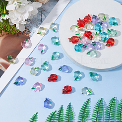 40шт прозрачные акриловые подвески&nbsp;OACR-DC0001-50