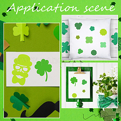 3 шт. 3 стиля День Святого Патрика трафареты для резки углеродистой стали DIY-GF0008-47