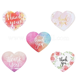 Мелованная бумага поздравительная открытка с благодарностью DIY-FS0007-76C