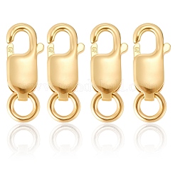4 шт. латунные застежки-лобстеры&nbsp;FIND-SC0020-13B