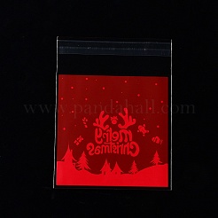 Borsa da forno in plastica a tema natalizio&nbsp;ABAG-F007-04B